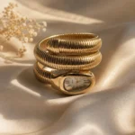 Stylish Snake Wrap Bracelet Watch – view 8