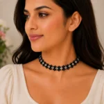 Artisan-Crafted Floral Design Statement Jewelry