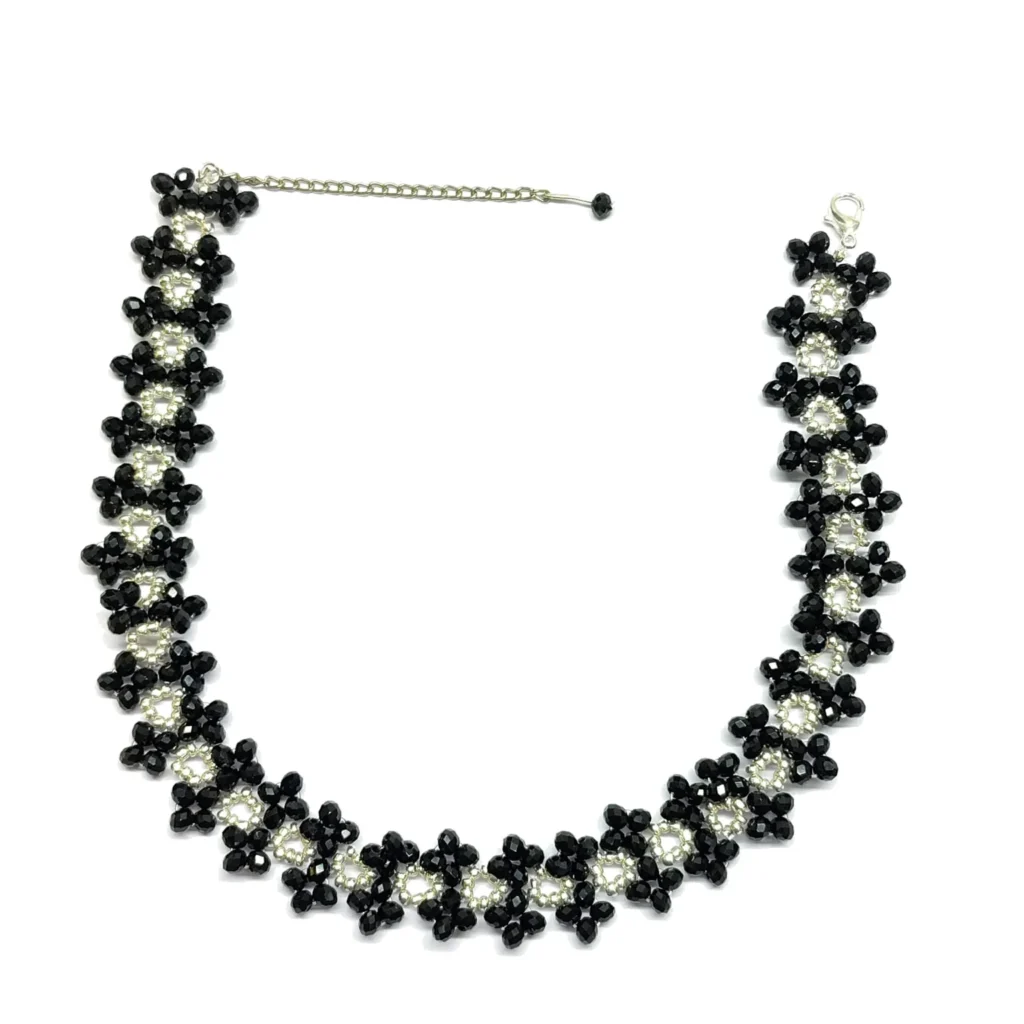 Artisan-Crafted Floral Design Statement Jewelry