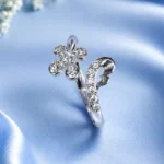 Women's Cubic Zirconia Floral & Clover Ring