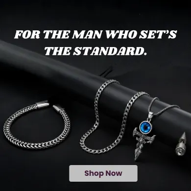 Man jewelry collection