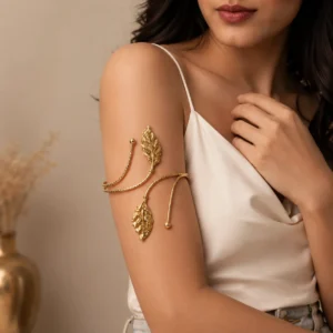 Leaf Design Upper Arm Cuff